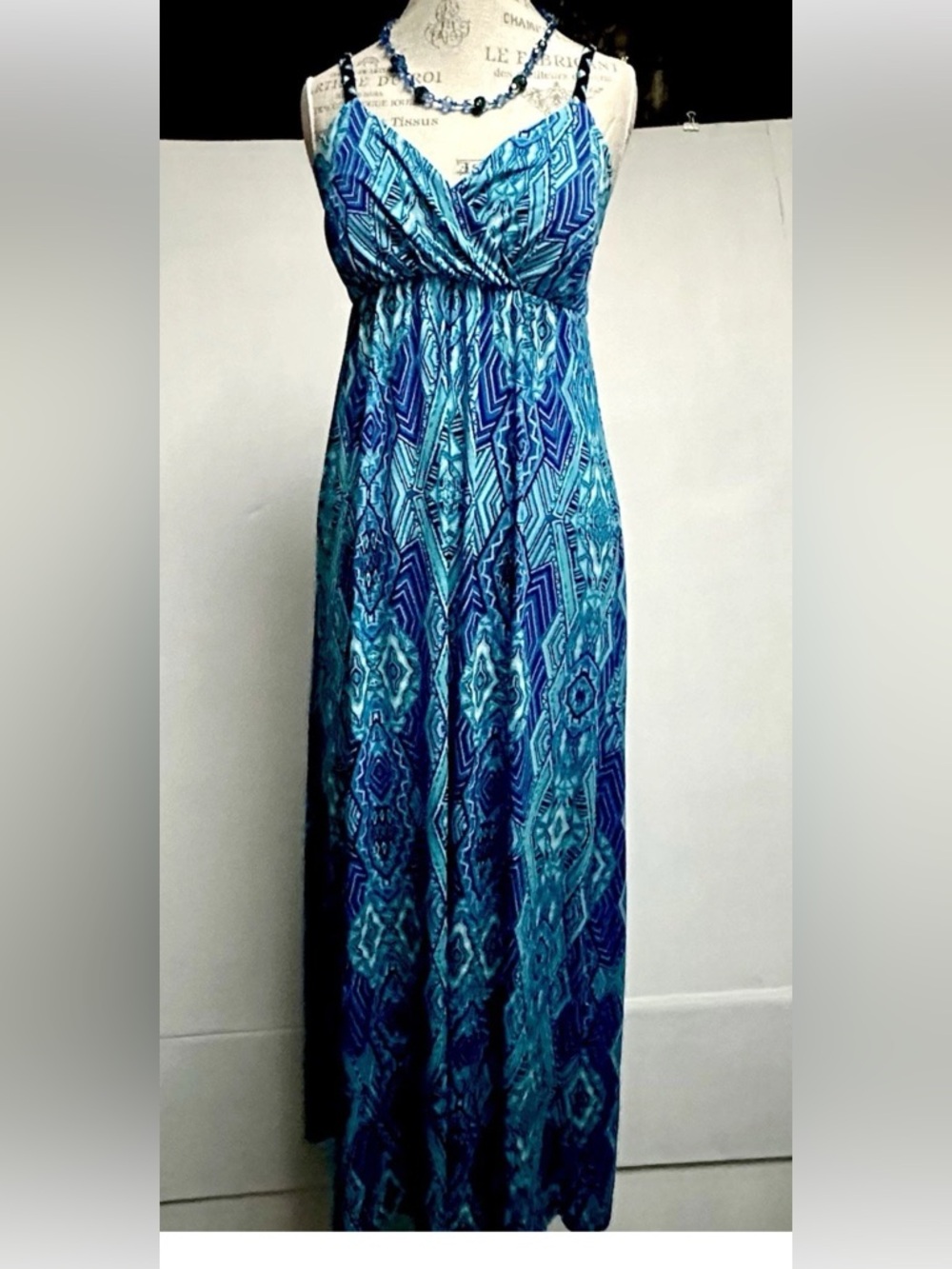 Babydoll Maxi sz 10 Dress Stretch Sexy Y2k Fairy By Enfocus PADDED CUPS LIKE NU